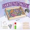 5D Diamond Painting Big Gem Arts and Craft Gifts-7.8x11.8 Inches Mandala A